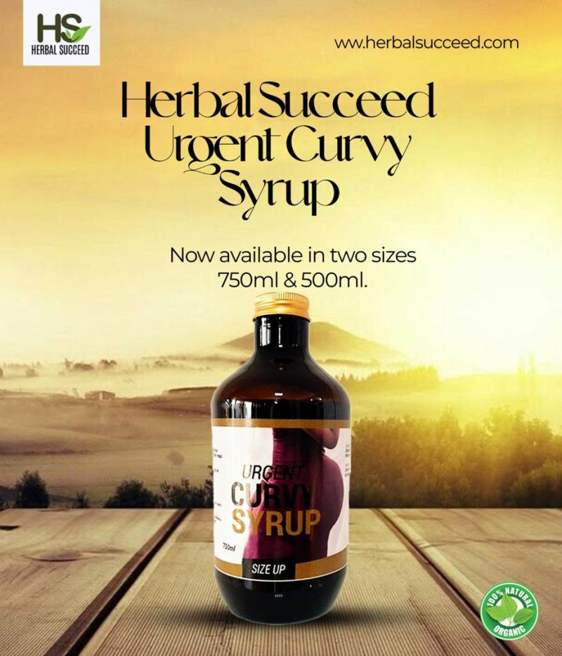 Urgent Curvy Syrup – 750ml