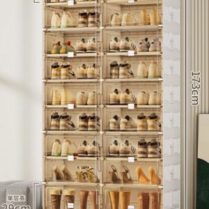 5 Floor Non Assembled Foldable Shoe and Bag Storage