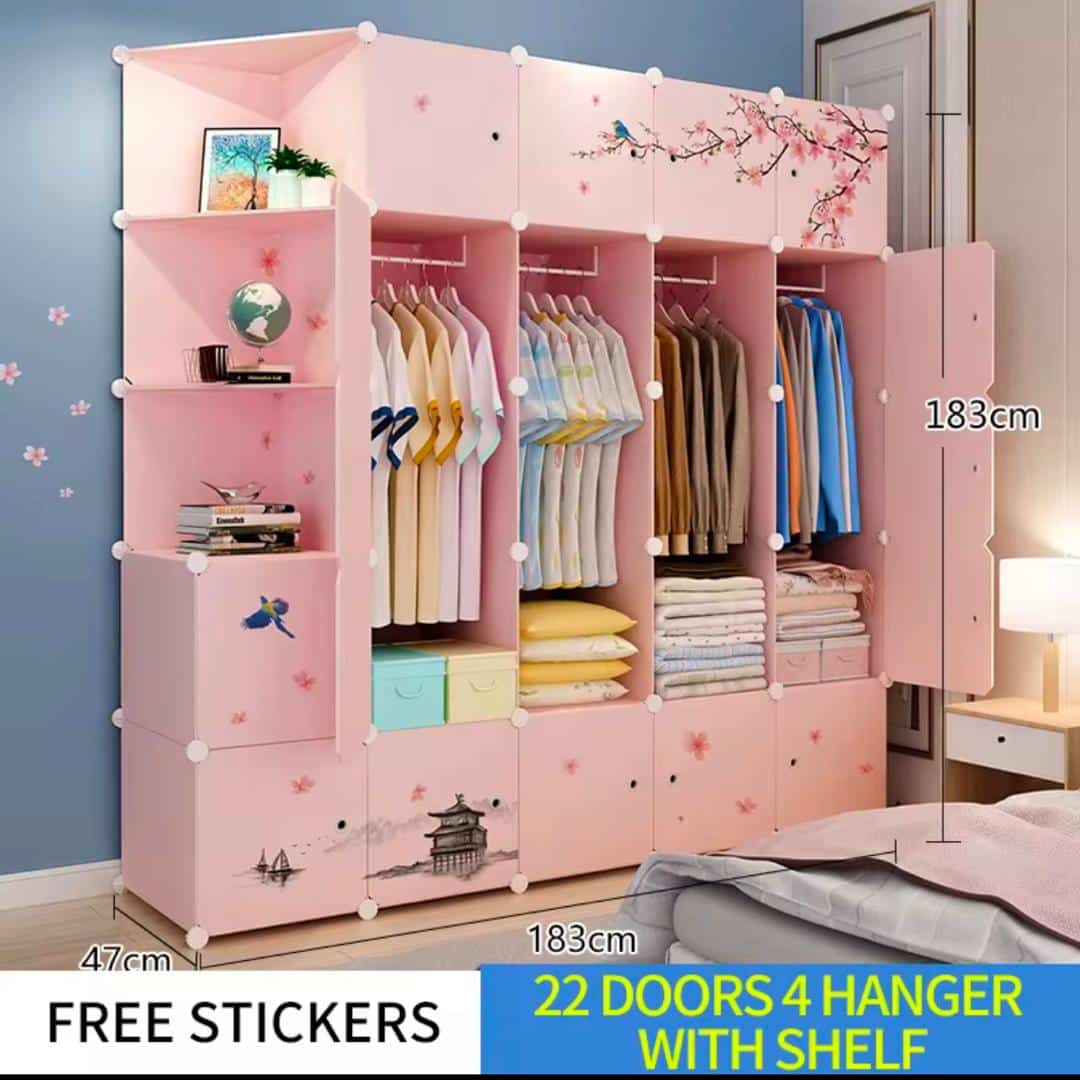 Kids' Dream Modular Wardrobe System - Pink Princess Edition - Image 5