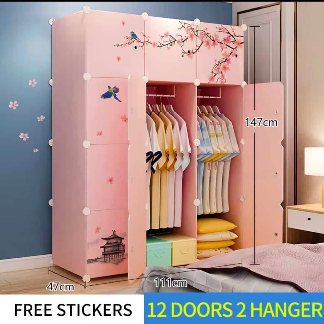 Kids' Dream Modular Wardrobe System - Pink Princess Edition - Image 3