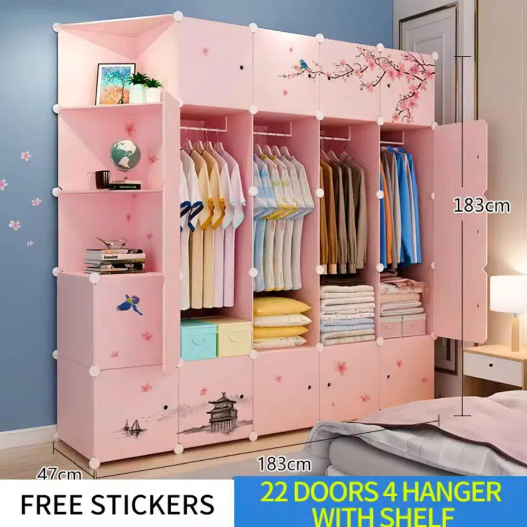 Kids' Dream Modular Wardrobe System - Pink Princess Edition - Image 2